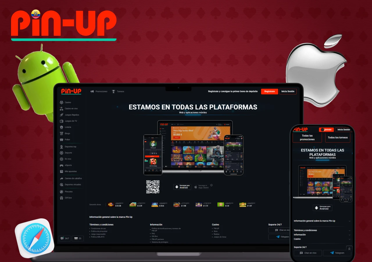 Descarga la app para disfrutar de apuestas y juegos de casino desde cualquier lugar